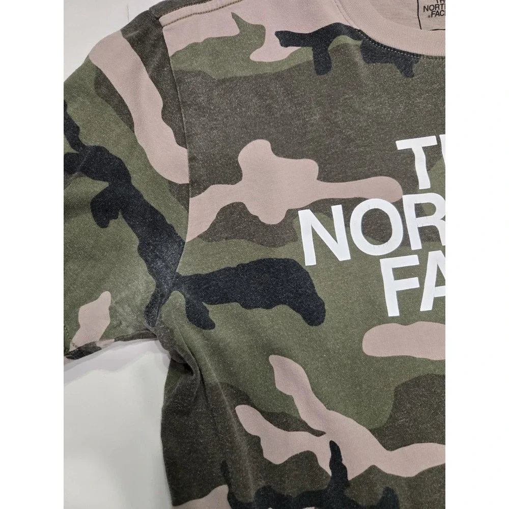The North Face Men's Short Sleeve Hawthorn Camo Camoflauge T-Shirt Size M (0089)